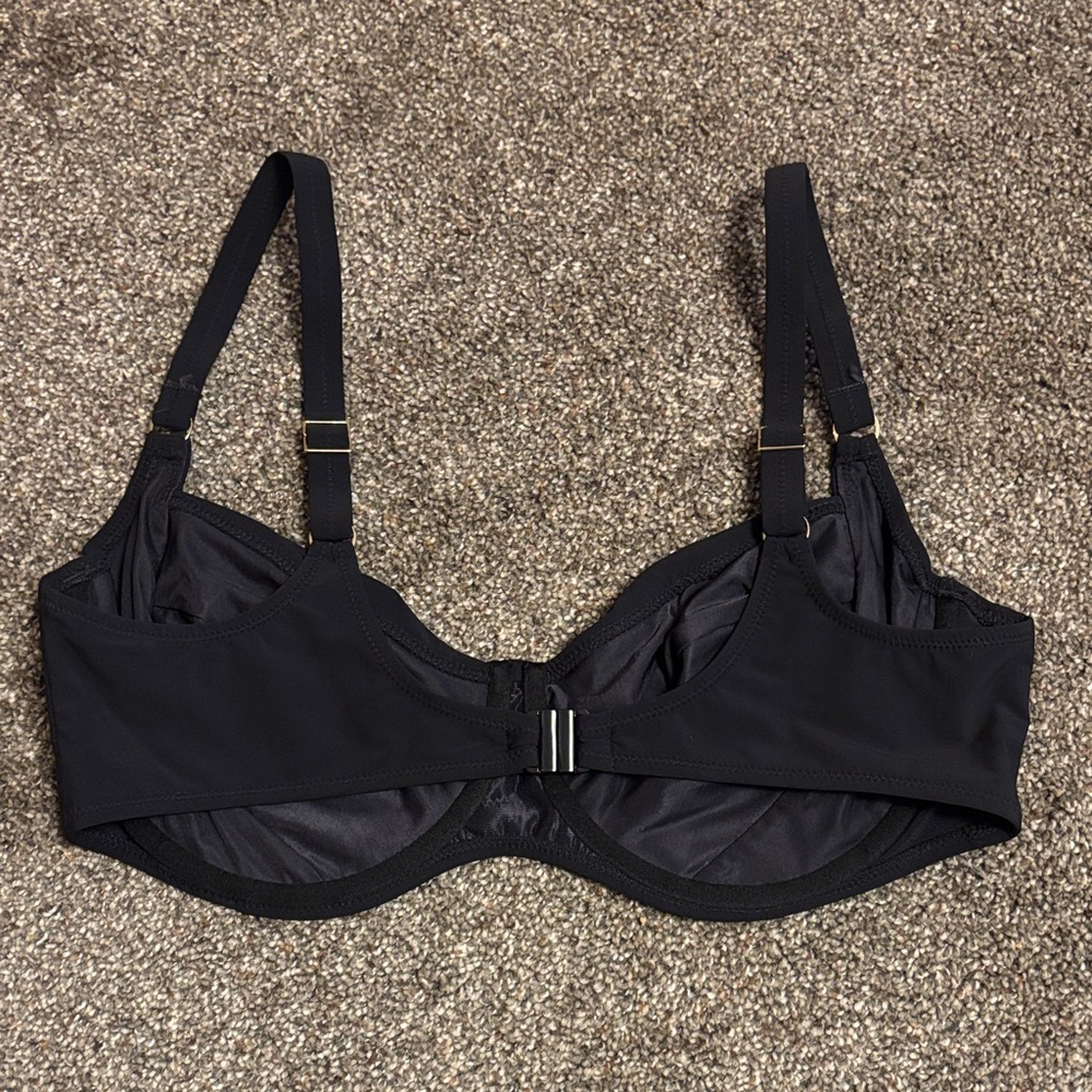 rosa faia Black Bikini Top - Picture 3 of 6